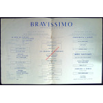 Cirque Medrano `Bravissimo` Programme c1950s/60s